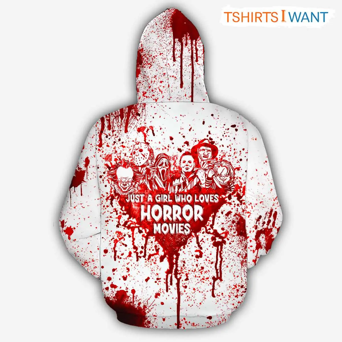All I Need Is Love Horror Weapons Halloween 3D Hoodie 4 1.jpg