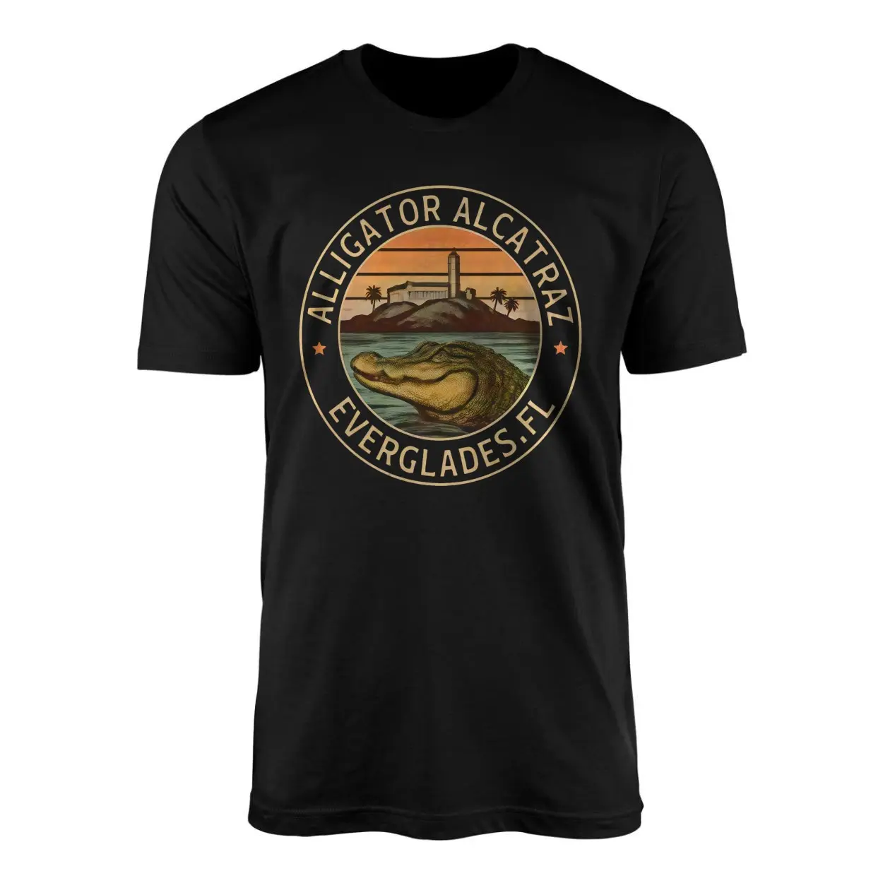 Alligator Alcatraz Everglades Florida Vintage Travel T Shirt 1 1.jpg