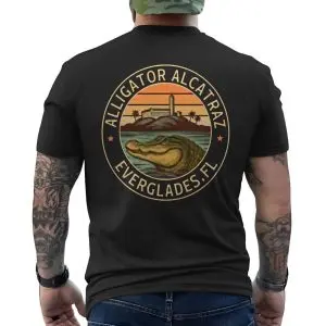 Alligator Alcatraz Everglades Florida Vintage Travel T-Shirt 12 Alligator Alcatraz Everglades Florida Vintage Travel T Shirt 6 1.jpg