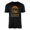 Alligator Alcatraz Florida Everglades Sunset Graphic T Shirt 1 1.jpg