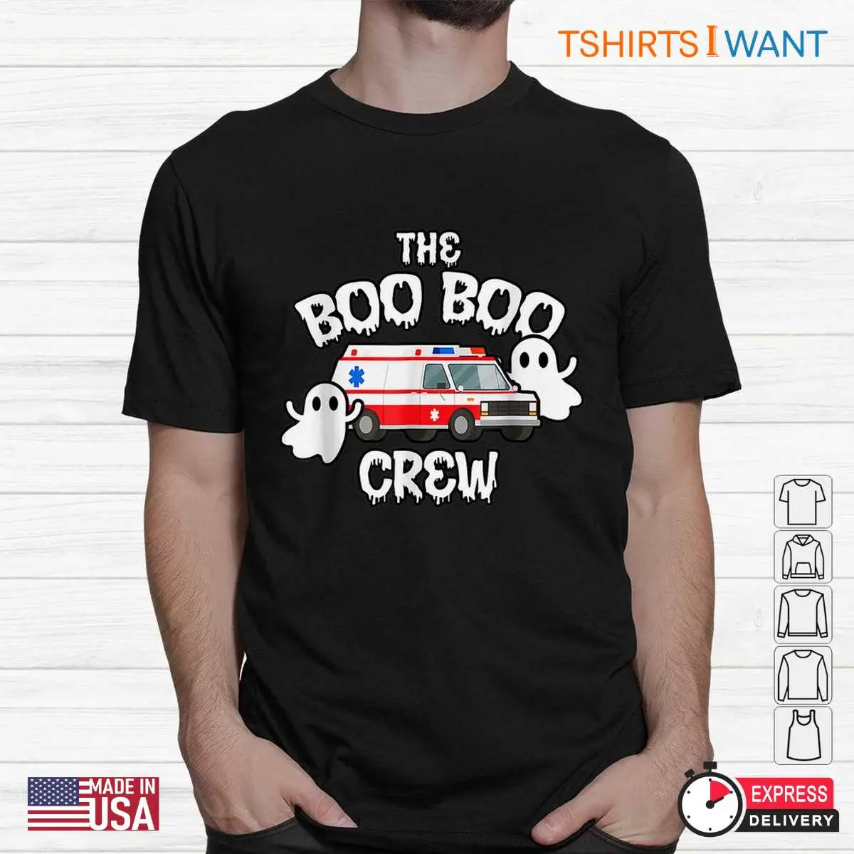 Ambulance Halloween EMT Boo Boo Crew Tee 2 1.jpg