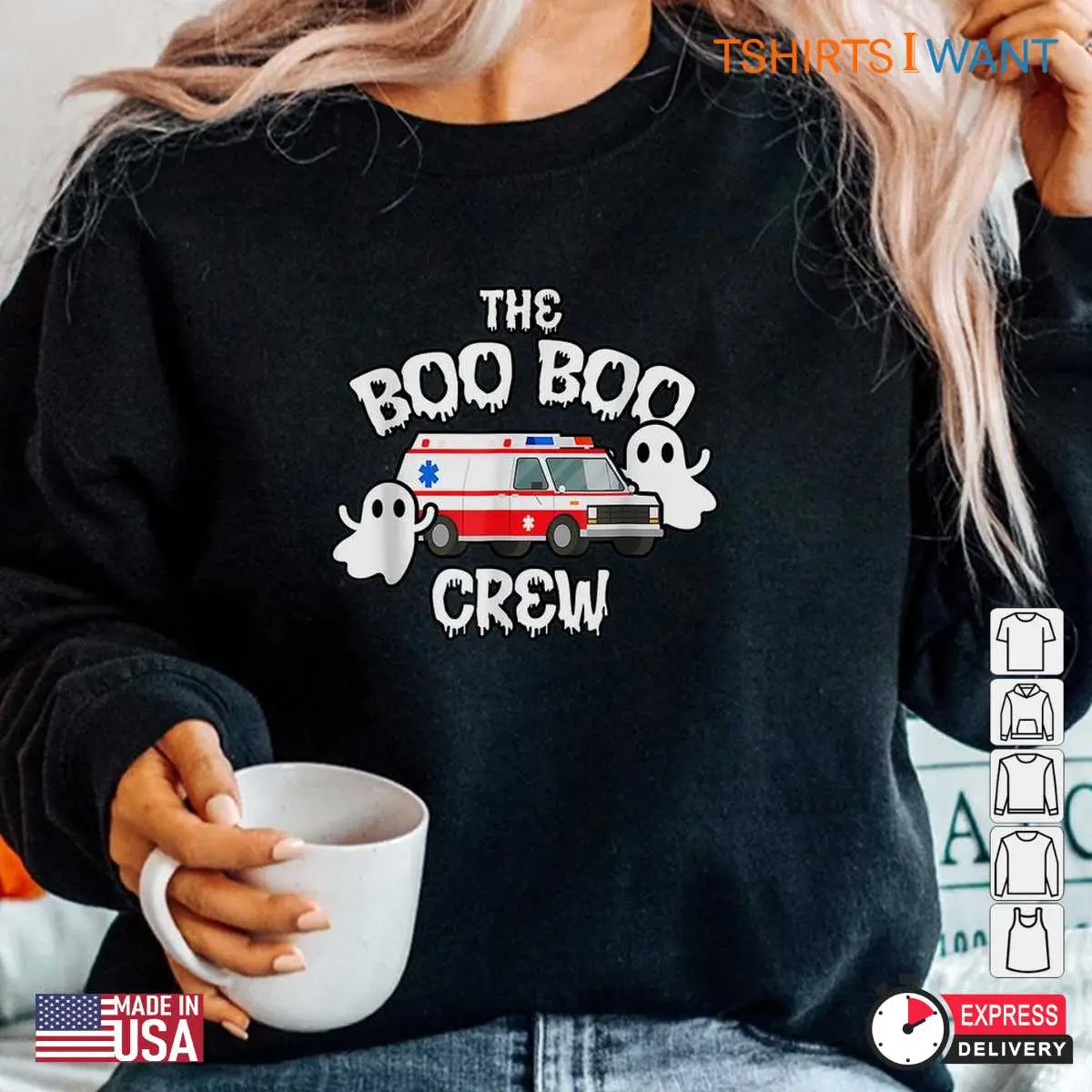 Ambulance Halloween EMT Boo Boo Crew Tee 6 1.jpg