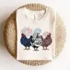 American Chicken 4th of July Tee Shirts, Gift for Animal Lovers 11 American Chicken 4th of July Tee Shirts, Gift for Animal Lovers White