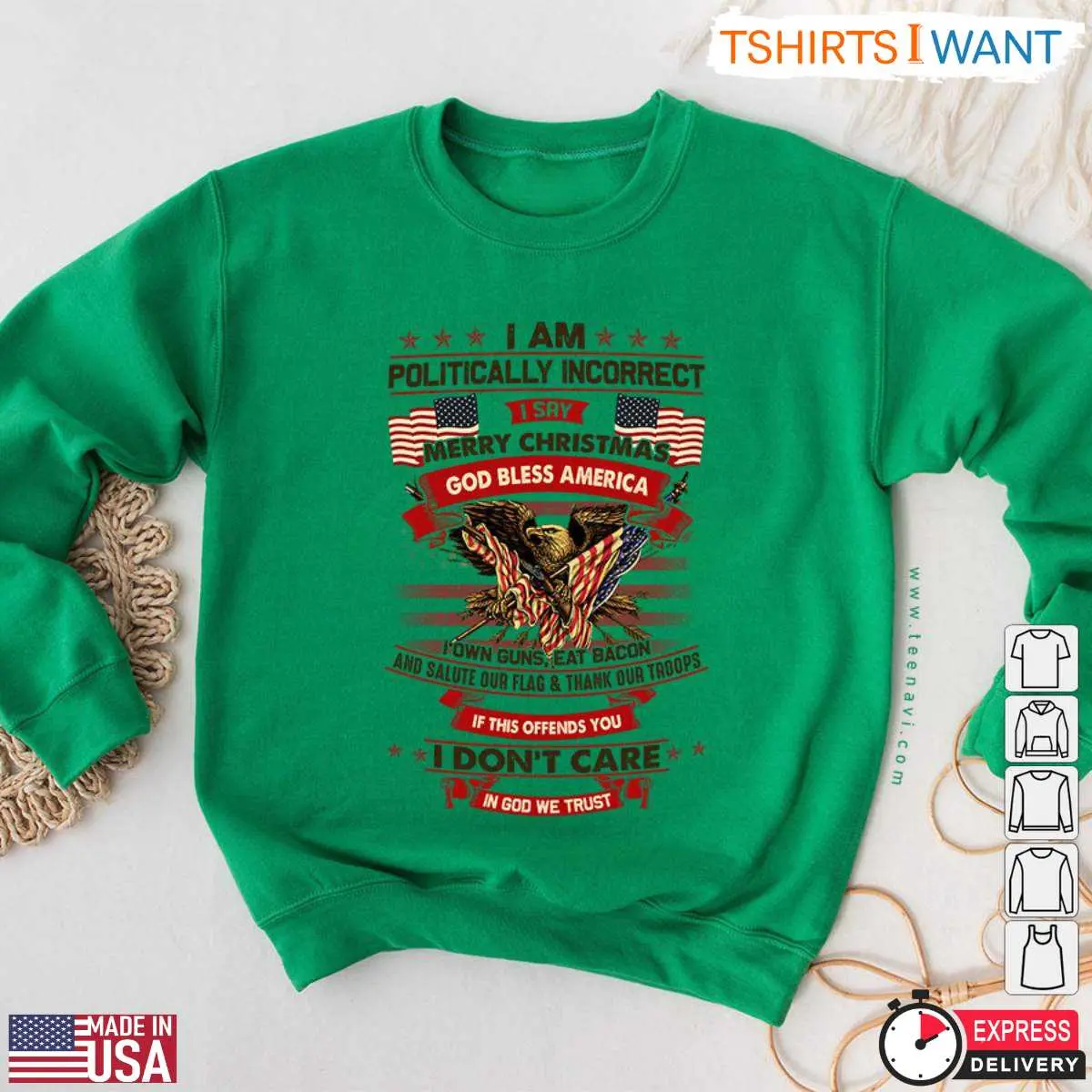 American Eagle Halloween Patriotic Sweatshirt 3 1.jpg