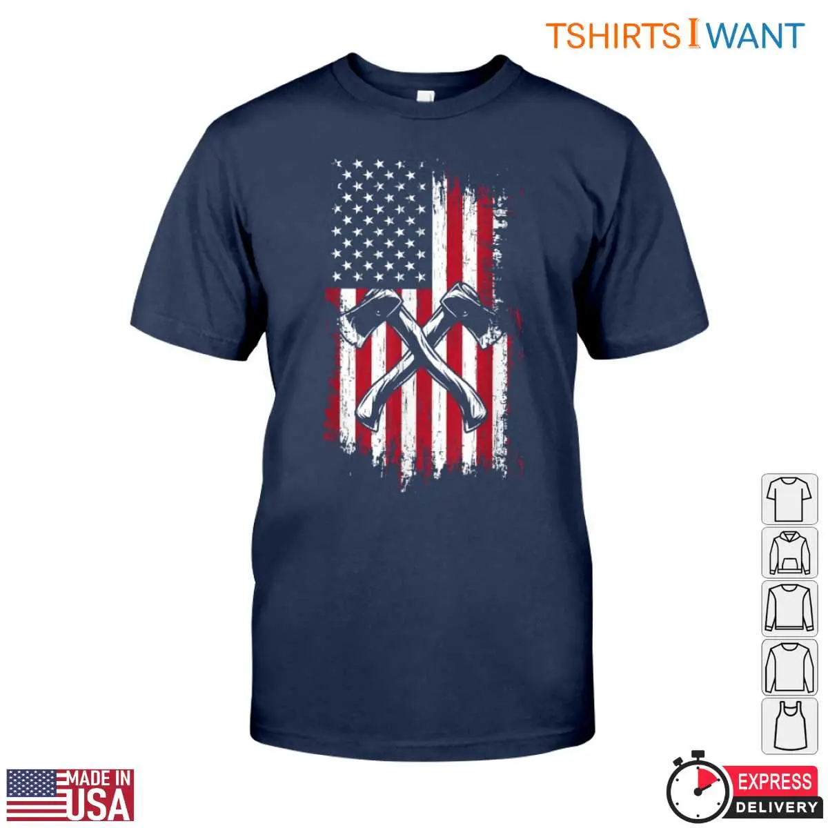 American Flag Lumberjack T Shirt Crossed Axes Patriotic Design 6 1 1.jpg
