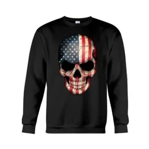 American Flag Skull Shirt - Patriotic Graphic Tee 7 American Flag Skull Shirt Patriotic Graphic Tee for Bold Style Fashion 3