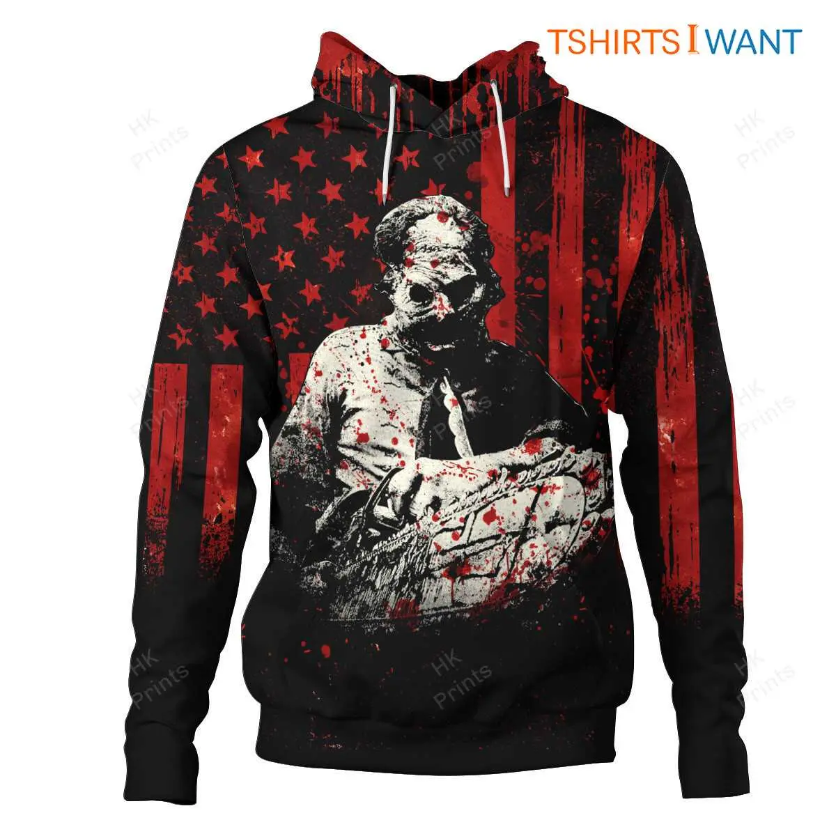 American Psycho Hoodie Patriotic Halloween 3D Graphic 1 1.jpg