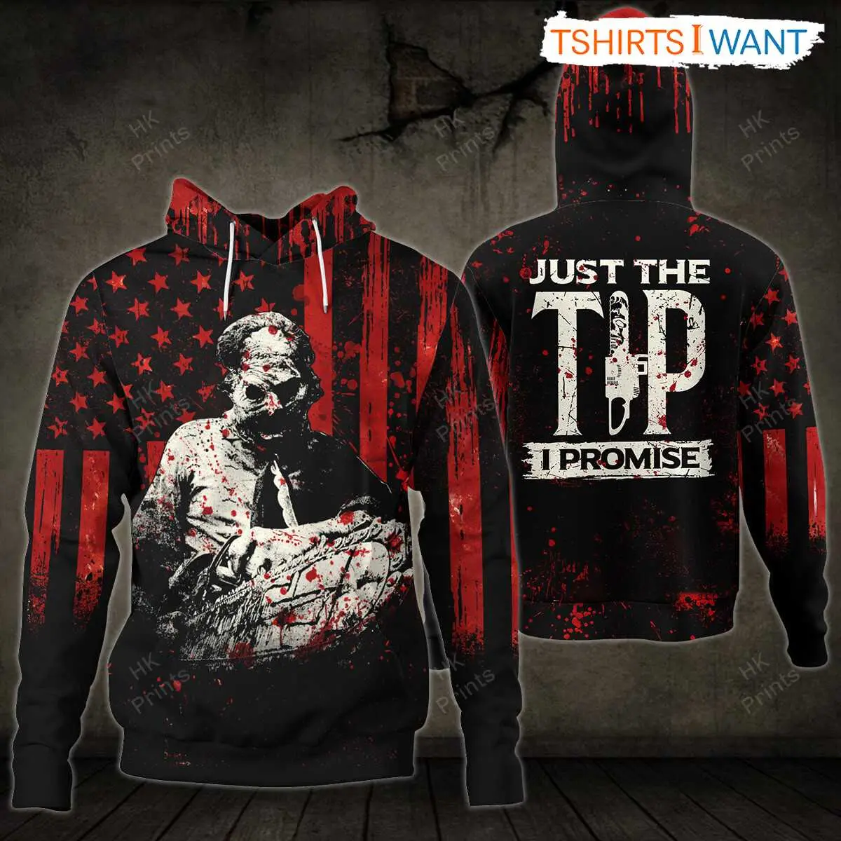American Psycho Hoodie Patriotic Halloween 3D Graphic 2 1.jpg