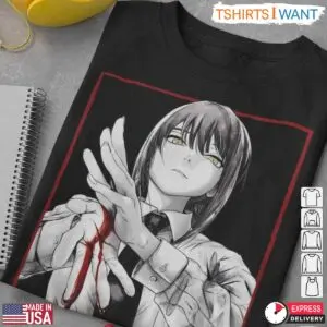 Anime Blood Hand Dramatic Manga T-Shirt 3 Anime Blood Hand Dramatic Manga T Shirt 2 1.jpg