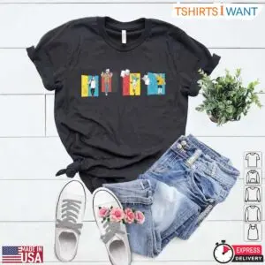 Anime Halloween Costumes Doorway Art T Shirt 1 1.jpg