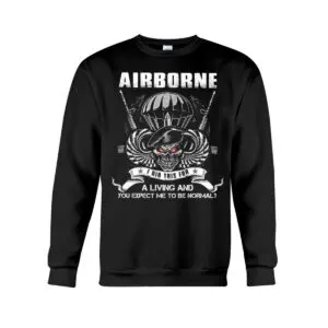 Army Airborne Wings with Skull T Shirts - Veterans Day Gifts 8 Army Airborne Wings with Skull T Shirts Perfect Gift for Paratrooper Army Troops 3