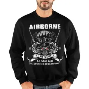 Army Airborne Wings with Skull T Shirts - Veterans Day Gifts 9 Army Airborne Wings with Skull T Shirts Perfect Gift for Paratrooper Army Troops 4