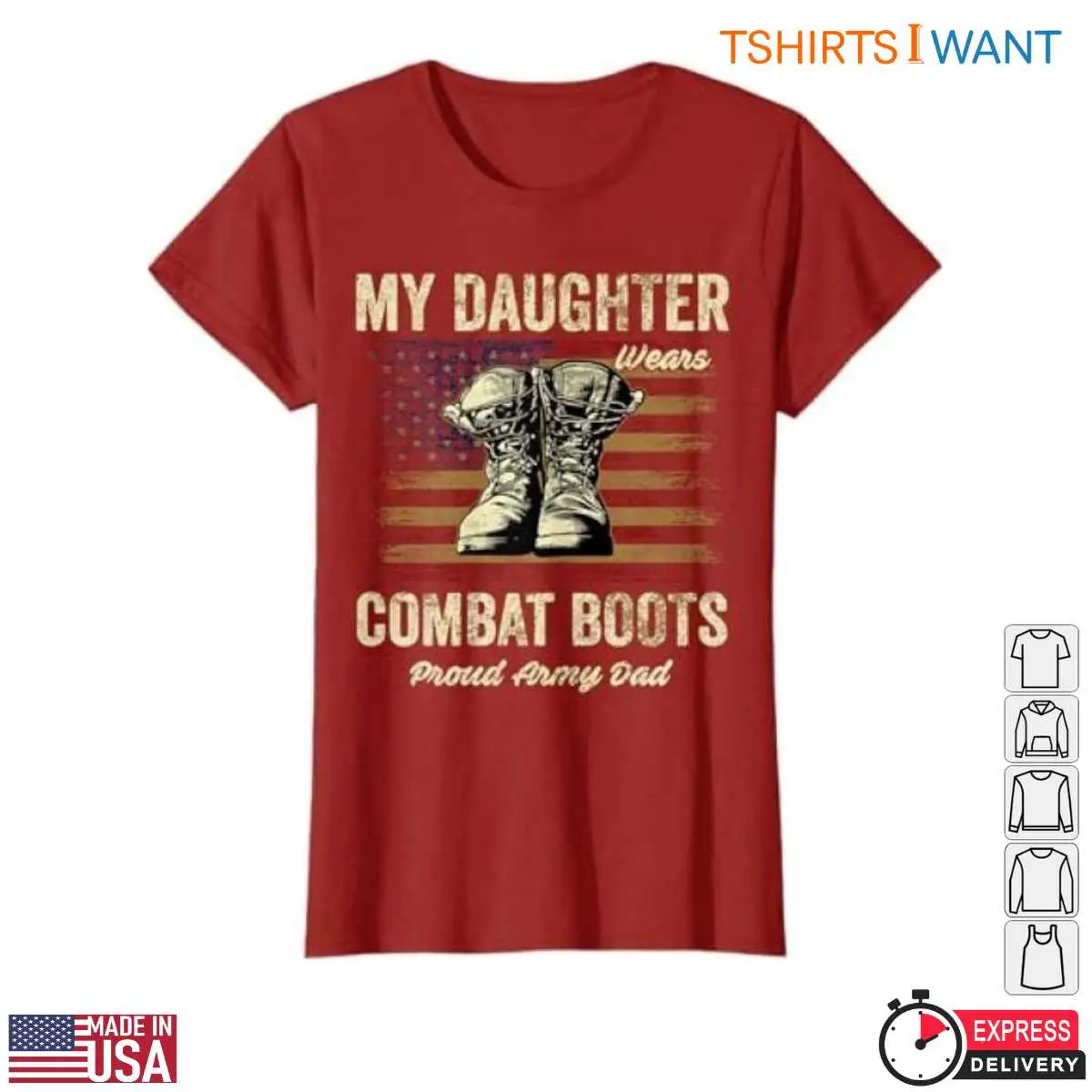 Army Combat Boots T Shirt Proud Army Family Tribute Tee 3 1.jpg