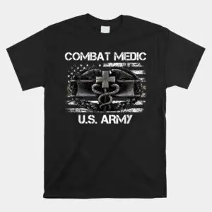 Army Combat Medic Veteran Military T-Shirt