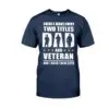 Army Veteran T Shirt - Proud Veteran Dad Tee 12 Army Veteran T Shirts Proud to Be a Veteran Dad Cause I Rock Them All 1