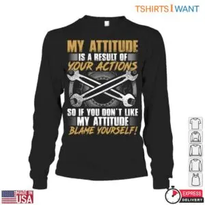 Attitude Warning Cross Wrench Auto Mechanic Apparel T-Shirt 8 Attitude Warning Cross Wrench Auto Mechanic Apparel T Shirt 3 1.jpg