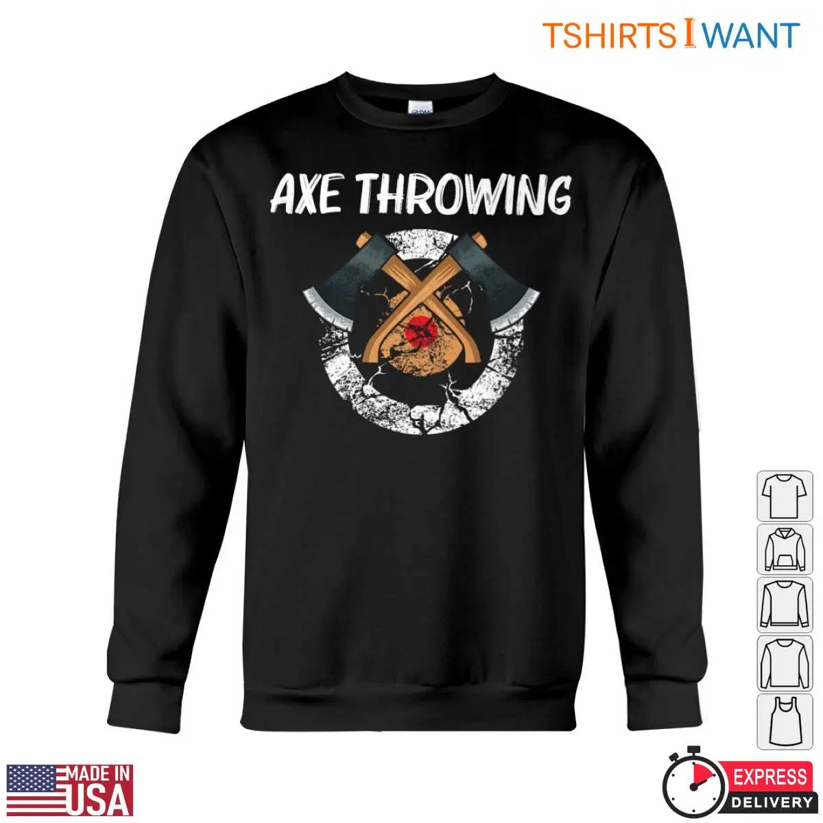 Axe Throwing Lumberjack T Shirt Crossed Axes Target Design 3 1 1.jpg
