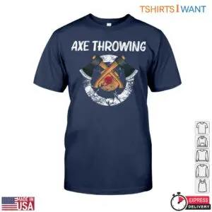 Axe Throwing Lumberjack T-Shirt - Crossed Axes Target Design 11 Axe Throwing Lumberjack T Shirt Crossed Axes Target Design 6 1 1.jpg