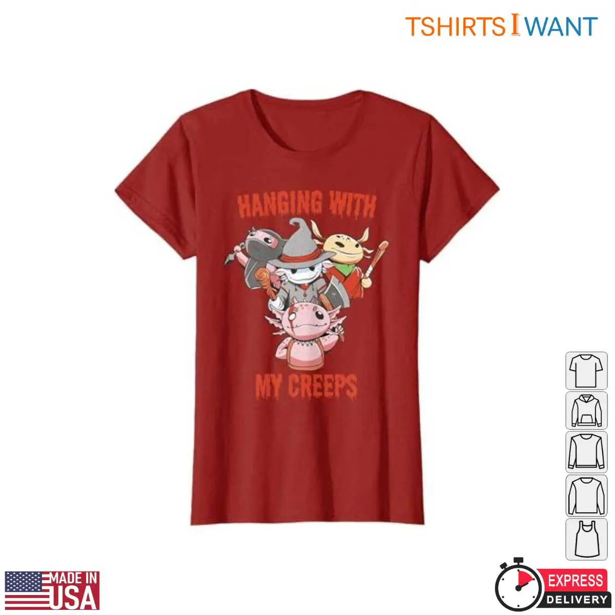 Axolotl Halloween Costume Creeps T Shirt 4 1.jpg