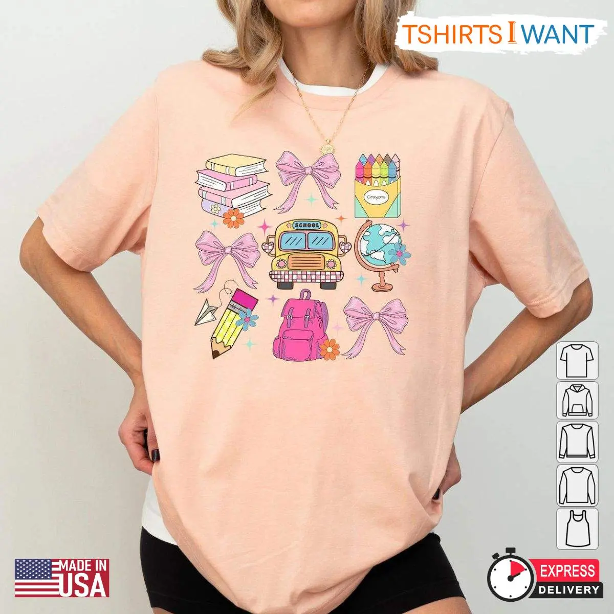 Back to School Shirt - Coquette Teacher Vibes, Classroom Cutie First Day of School Tee, Cute Teacher Gift 2 Untitled design 3