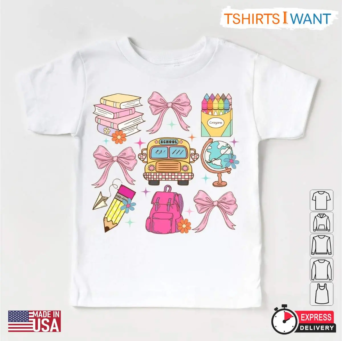 Back to School Shirt - Coquette Teacher Vibes, Classroom Cutie First Day of School Tee, Cute Teacher Gift 4 Back to School Shirt Coquette Teacher Vibes Tee 4 1.jpg