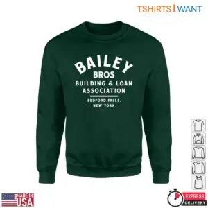 Bailey Brothers T-Shirt - Bedford Falls New York Film 7 Bailey Brothers Bailey Brothers T Shirt Bedford Falls Film 3 1.jpg