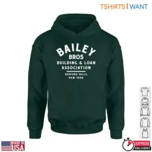 Bailey Brothers T-Shirt - Bedford Falls New York Film 8 Bailey Brothers Bailey Brothers T Shirt Bedford Falls Film 4 1.jpg