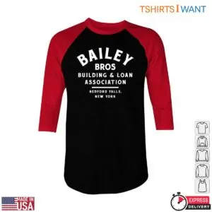 Bailey Brothers T-Shirt - Bedford Falls New York Film 9 Bailey Brothers Bailey Brothers T Shirt Bedford Falls Film 5 1.jpg
