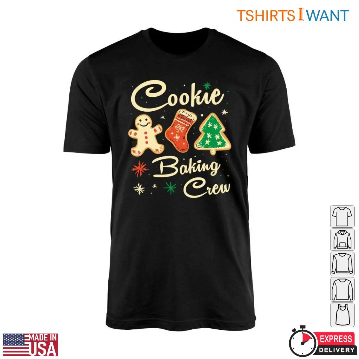 Baking Cookies T-Shirt - Join the Cookie Baking Crew for Holiday Fun 1 Baking Cookies T Shirt Holiday Fun for Cookie Lovers 1 1.jpg