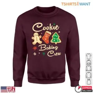 Baking Cookies T-Shirt - Join the Cookie Baking Crew for Holiday Fun 6 Baking Cookies T Shirt Holiday Fun for Cookie Lovers 2 1.jpg
