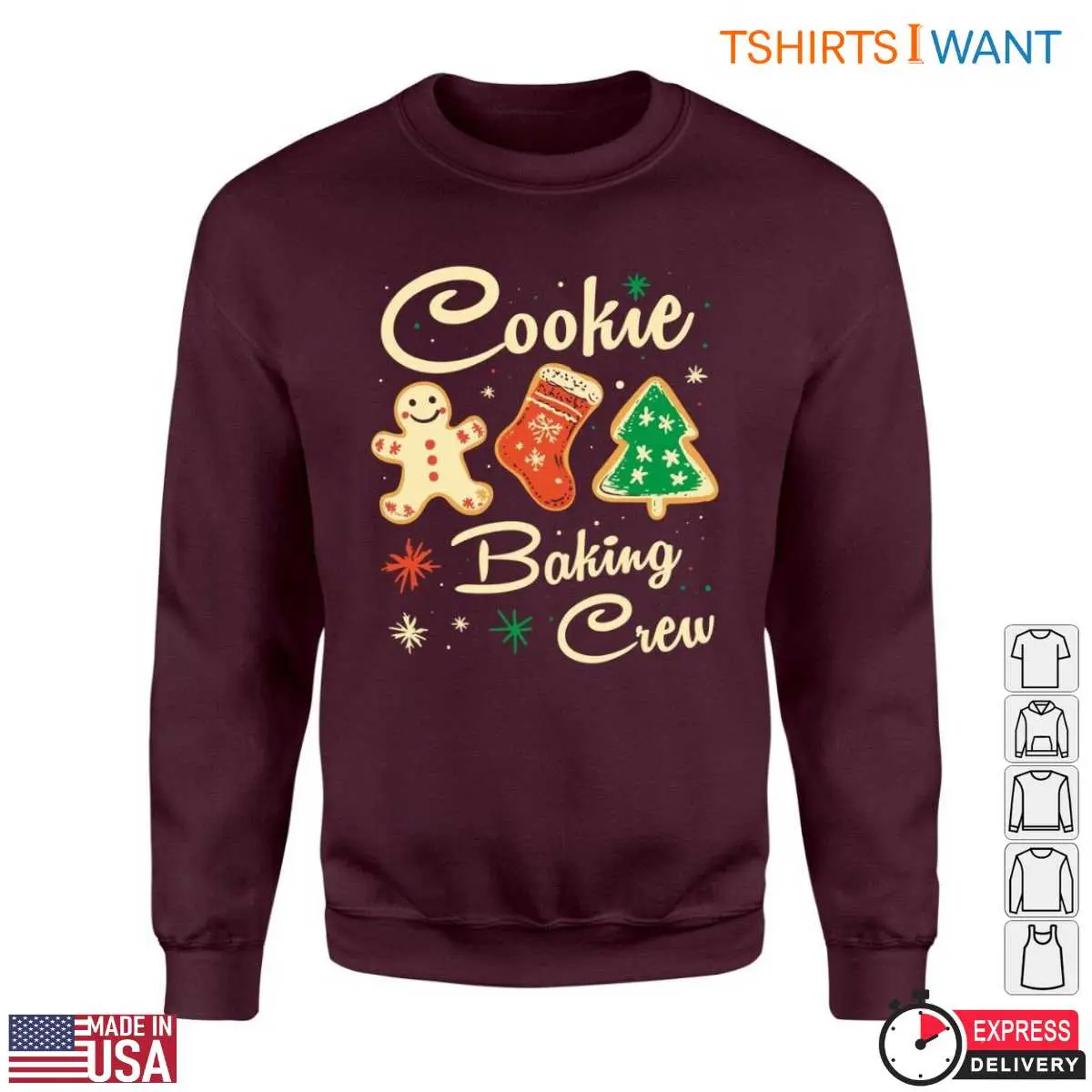 Baking Cookies T-Shirt - Join the Cookie Baking Crew for Holiday Fun 2 Baking Cookies T Shirt Holiday Fun for Cookie Lovers 2 1.jpg