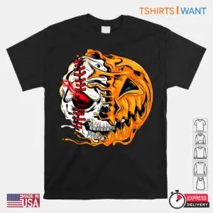 Baseball Halloween Shirts Spooky Skeleton Player Tee 1 1.jpg