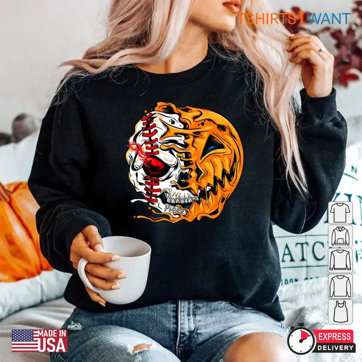 Baseball Halloween Shirts Spooky Skeleton Player Tee 5 1.jpg