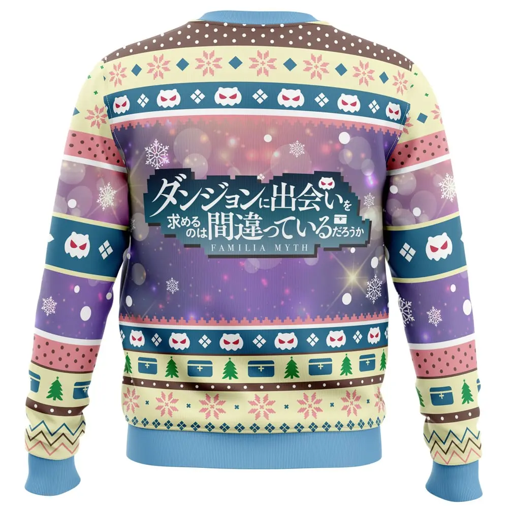 Bell and Hestia Danmachi Ugly Christmas Sweater 1 1.jpg