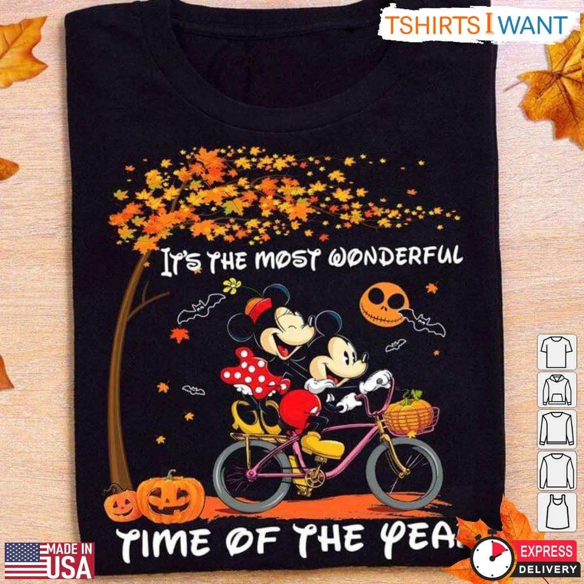 Bicycle Halloween Mickey Mouse T Shirt 1 1.jpg