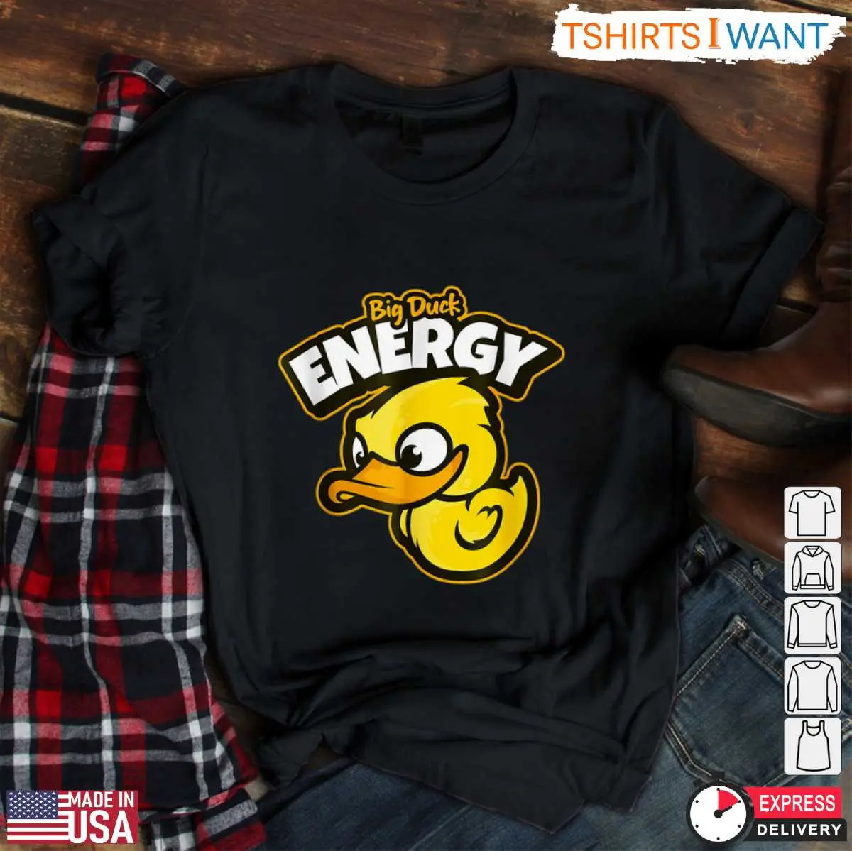 Big Duck Energy Rubber Duck Funny Farm Shirt 2 1.jpg