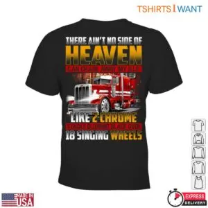 Big Red Truck Monster Truck Shirt - Chrome Stacks, 18 Singing Wheels, Heaven Lyrics T-Shirt 7 Big Red Truck Monster Truck T Shirt 2 1.jpg