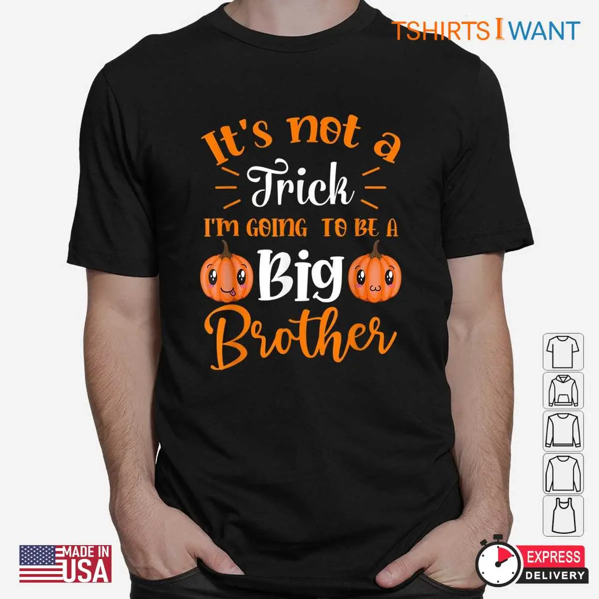 Big Sister Halloween Shirt New Sibling Reveal Tee 2 1.jpg