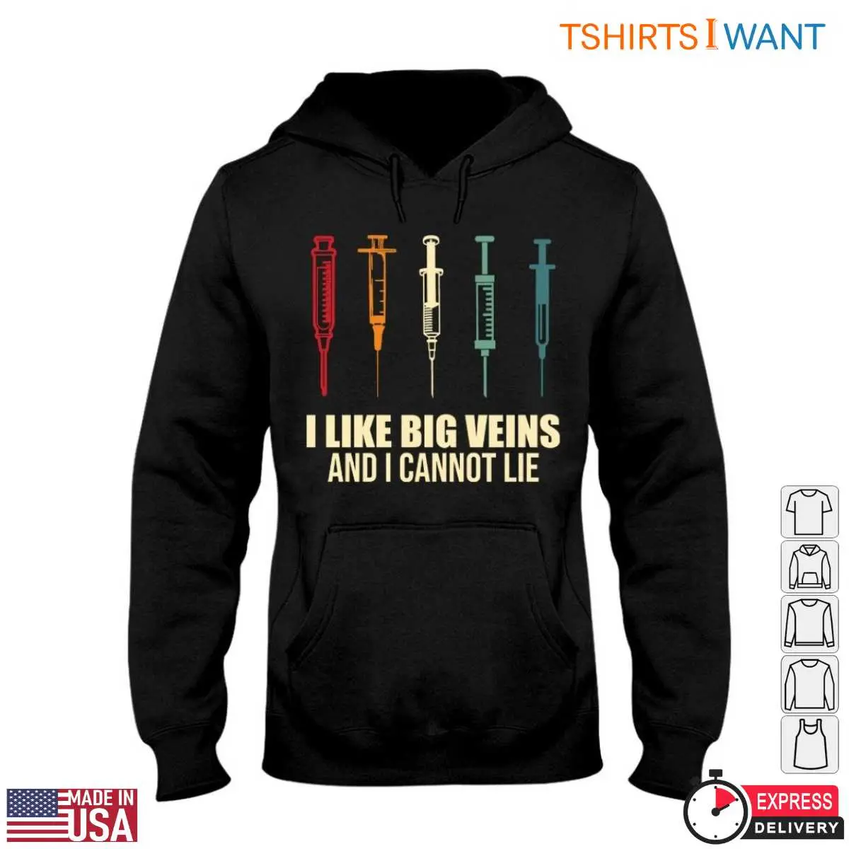 Big Veins Nurse T Shirt I Like Big Veins Funny Syringe Graphic Tee 4 1.jpg