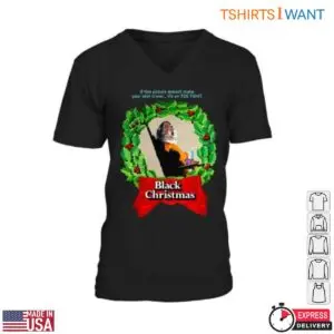 Black Christmas 1974 Film T-Shirt - Iconic Horror Design with Wreath & Chilling Movie Quote 7 Black Christmas 1974 Film T Shirt Horror Classic Design 2 1.jpg