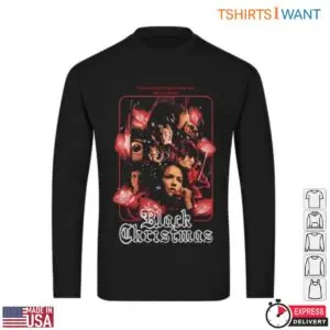 Black Christmas Movie T-Shirt - Classic Horror Poster Design with Red Eyes and Suspenseful Imagery 9 Black Christmas Movie T Shirt Vintage Horror Design 4 1.jpg