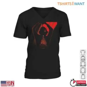 Black Christmas Slasher T-Shirt - Dark Horror Design with Red Highlights and Sinister Silhouette 7 Black Christmas Slasher T Shirt Classic Horror Art 2 1.jpg