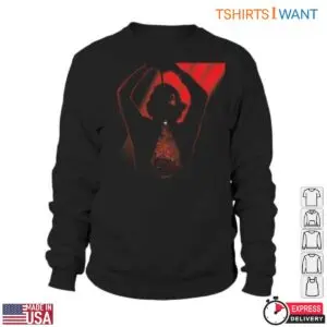 Black Christmas Slasher T-Shirt - Dark Horror Design with Red Highlights and Sinister Silhouette 8 Black Christmas Slasher T Shirt Classic Horror Art 3 1.jpg