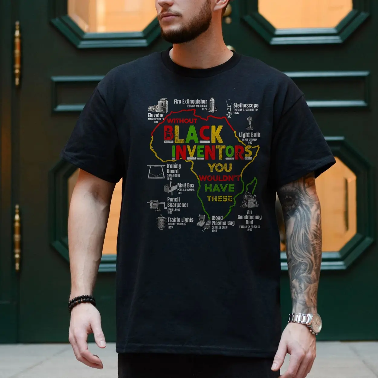 Black Inventors History African Heritage Graphic T Shirt 4 1.jpg