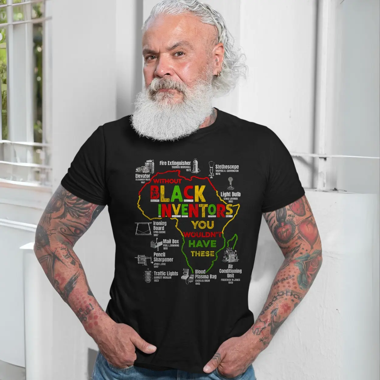 Black Inventors History African Heritage Graphic T Shirt 7 1.jpg