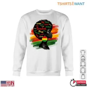 Black Teacher Power T-Shirt - Afro Silhouette with Zimbabwean Flag and Empowering Words 10 Black Teacher Power T Shirt Afro Silhouette with Zimbabwean Flag and Empowering Words 5 1.jpg