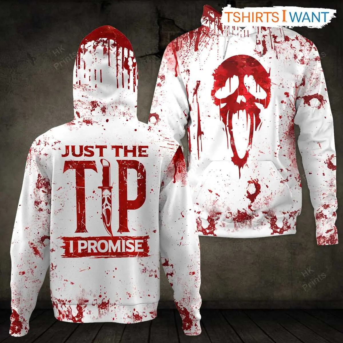 Blood Splatter Hoodies Halloween Costume for Horror Movie Fans All-Over Printed Apparel 2 Blood Splatter Hoodie Halloween Horror Movie Fan Costume 2 1 1.jpg