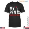Blowtorch T-Shirt - Pen Shaped Like a Blowtorch, Bigger Than Yours Graphic Tee 14 Blowtorch Pen T Shirt Funny Graphic Design Tee 1 1.jpg