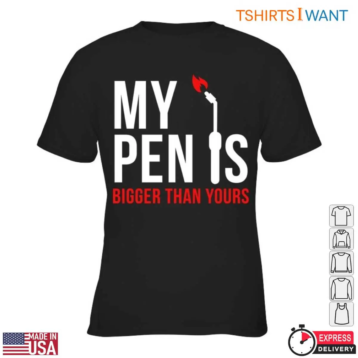 Blowtorch Pen T Shirt Funny Graphic Design Tee 2 1.jpg