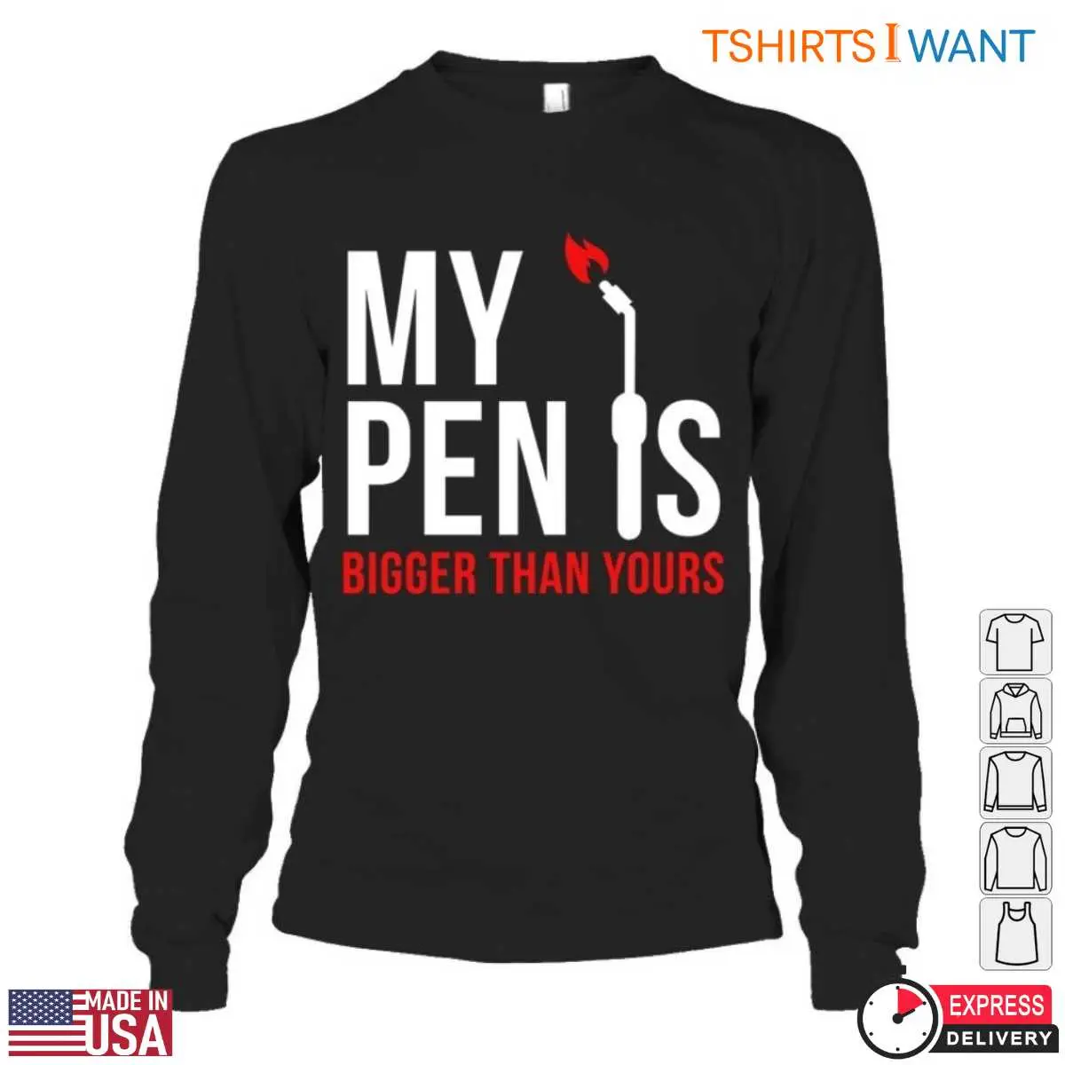 Blowtorch Pen T Shirt Funny Graphic Design Tee 6 1.jpg